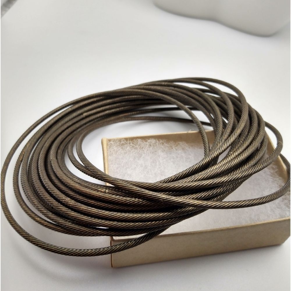 Bracelet bunch copper bangles‎ gift for her B1006